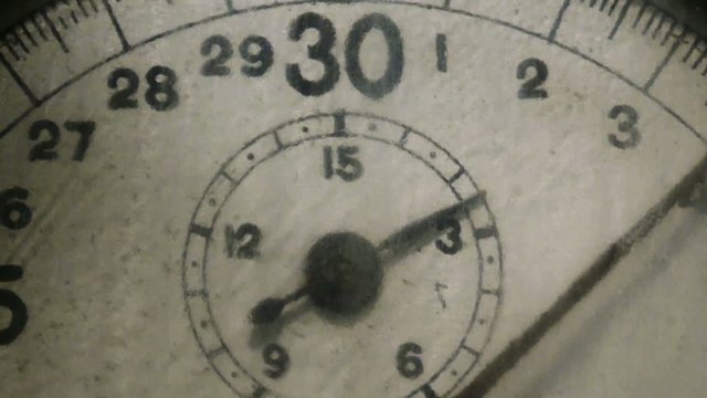 Zeitrafferaufnahme Stoppuhr Detail