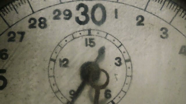 Zeitrafferaufnahme Stoppuhr Detail