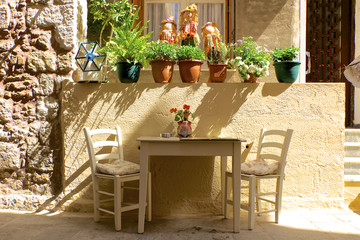 Taverne in der Altstadt von Rethymno