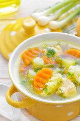 Vegetable soup