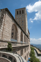 Fototapeta na wymiar Montserrat monastery Barcelona