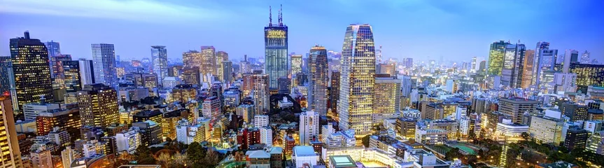 Raamstickers Panorama van Tokio © SeanPavonePhoto