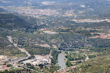 Obraz premium aerial view
