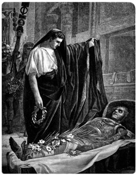 Roman Emperor August & dead Alexander the Great