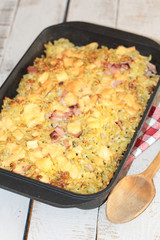 gratin de pâtes