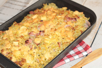 gratin de pâtes