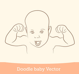 doodle baby strong