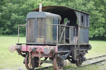 Fototapeta na wymiar Locomotive ancienne