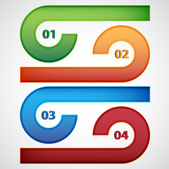 Fototapeta premium Infographic template