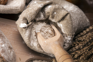 Traditional bread and rolls