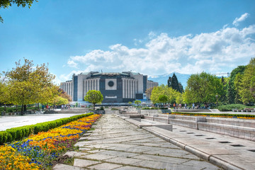 National Palace of Culture, Sofia, Bulgaria - obrazy, fototapety, plakaty