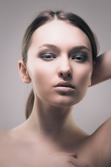 Fototapeta premium Fashion brunette beauty