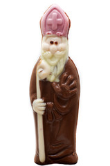 Saint Nicolas en chocolat