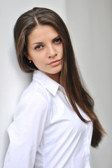 Fototapeta premium Portrait of beautiful woman