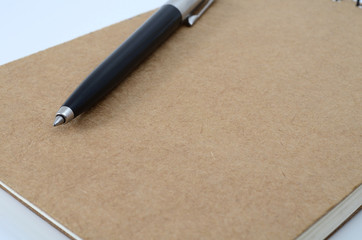 Brown notebook