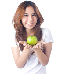 Giving Green Apple