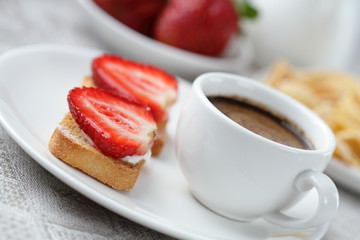 Breakfast scene