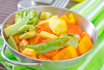 fried vegetables