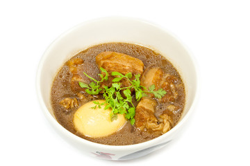 Thai Food ,PaLo (Pork stew with egg)