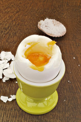 Frühstücksei offen