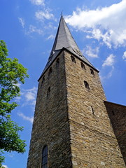Fototapeta premium Evangelische St. Georgskirche in HATTINGEN/RUHR