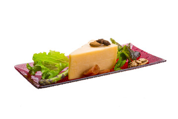 Old hard cheese