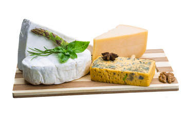 Variety cheese assortment