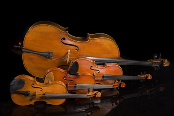 Two Violins, Viola and Cello
