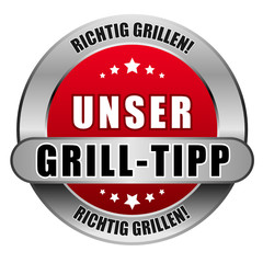 5 Star Button rot UNSER GRILL-TIP RG RG