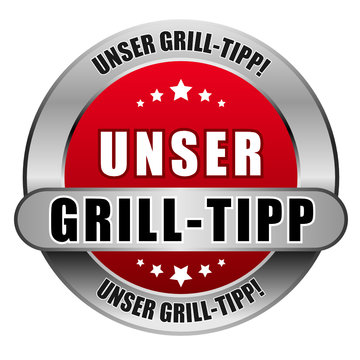 5 Star Button rot UNSER GRILL-TIPP UGT UGT