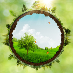 Dreamland, abstract environmental backgrounds