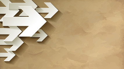 Pfeil Weiter Ecke  Vintage Verh&auml;ltnis 16 : 9