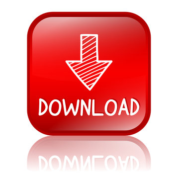 DOWNLOAD Web Button (internet downloads upload click here red)