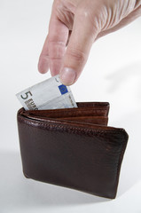 take the euro bill