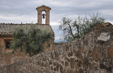 Fototapeta na wymiar Montalcino, tuscan