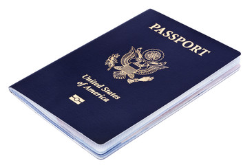 Isolated American Passport