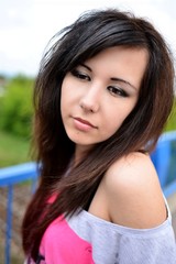 Fototapeta premium Portrait de belle femme