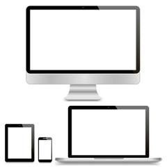 Set of electronic devices