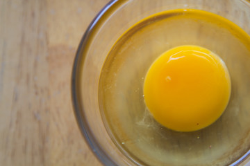 Eggs in a bowl