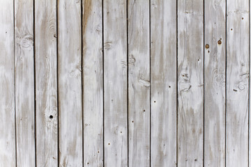 Verwitterte Holzlatten