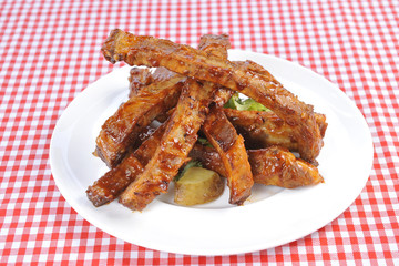 delicious BBQ ribs