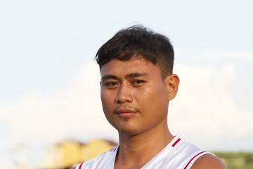 young asian man