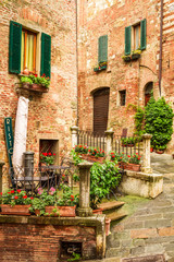 Obrazy  Zabytkowe budynki we Włoszech