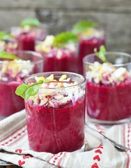 beet root Verrine