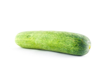 Cucumber isolated on white background