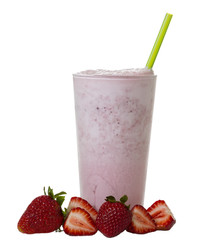 Fresh Strawberry Milkshake