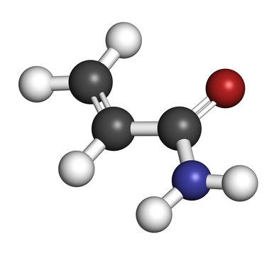 acrylamide molecule, polyacrylamide building block and heat-gene