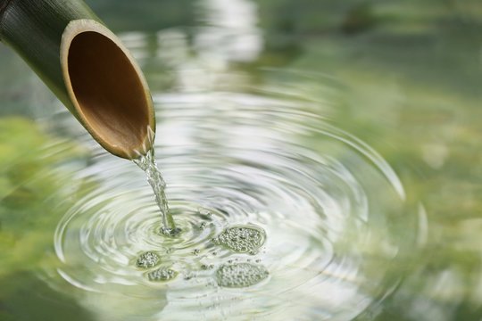 Natural  Bamboo Fountain