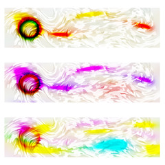 very abstract banner