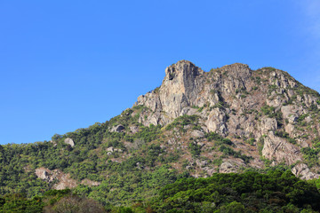 Lion Rock in Hong Kong